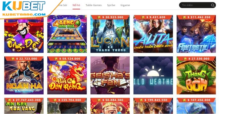 Vì sao game nổ hũ uy tín trên Kubet88 lại được yêu thích?